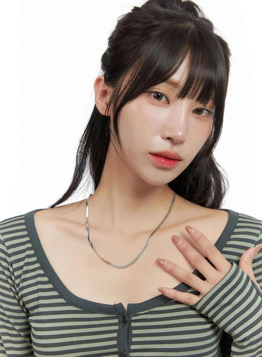 Diva Steel Necklace IG423 sold by Lewkin