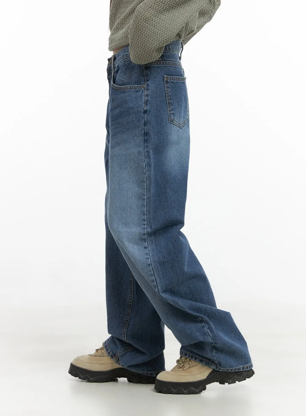 Cara Comfy Fit Baggy Jeans CS413 sold by Lewkin product image thumbnail 5