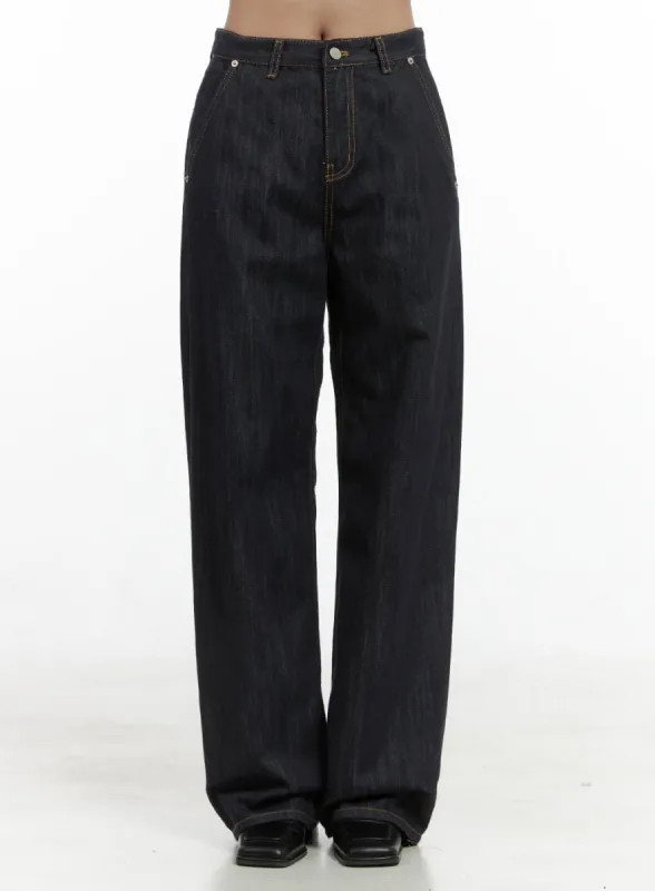 Comfy Cotton Wide Fit Denim OS416 sold by Lewkin