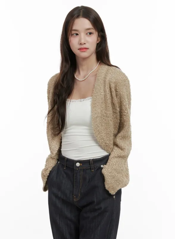 Sophisticated Acrylic Shrug Jacket OS416 sold by Lewkin