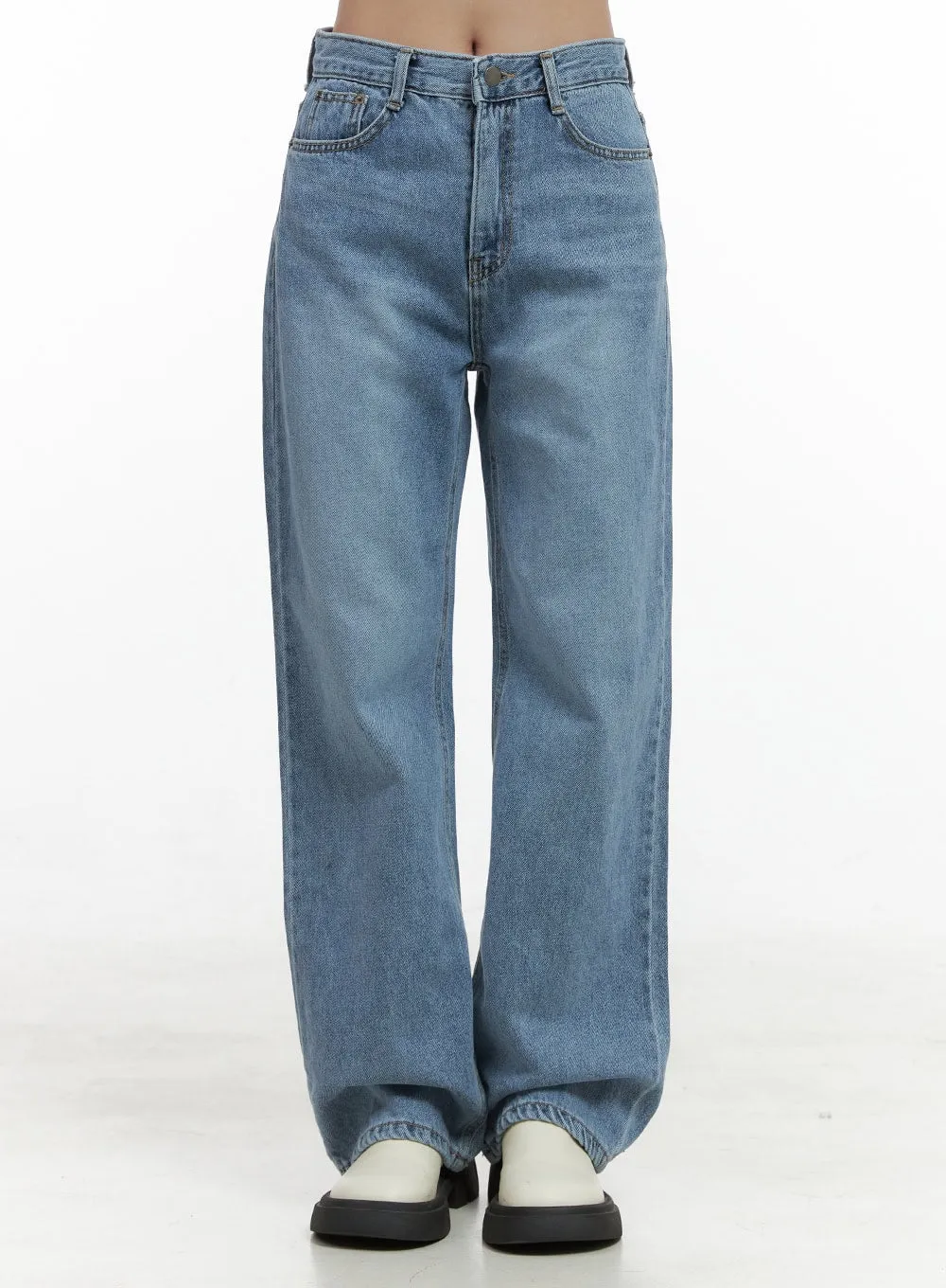 Cheri Classic Fit Wide Leg Dream Jeans OS416 sold by Lewkin