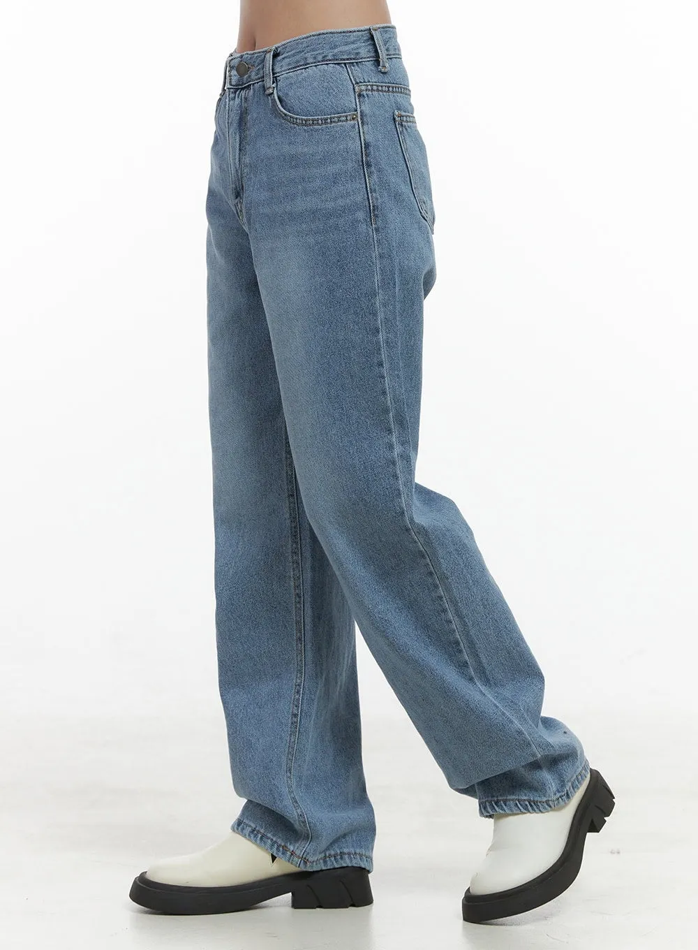 Cheri Classic Fit Wide Leg Dream Jeans OS416 sold by Lewkin product image thumbnail 4