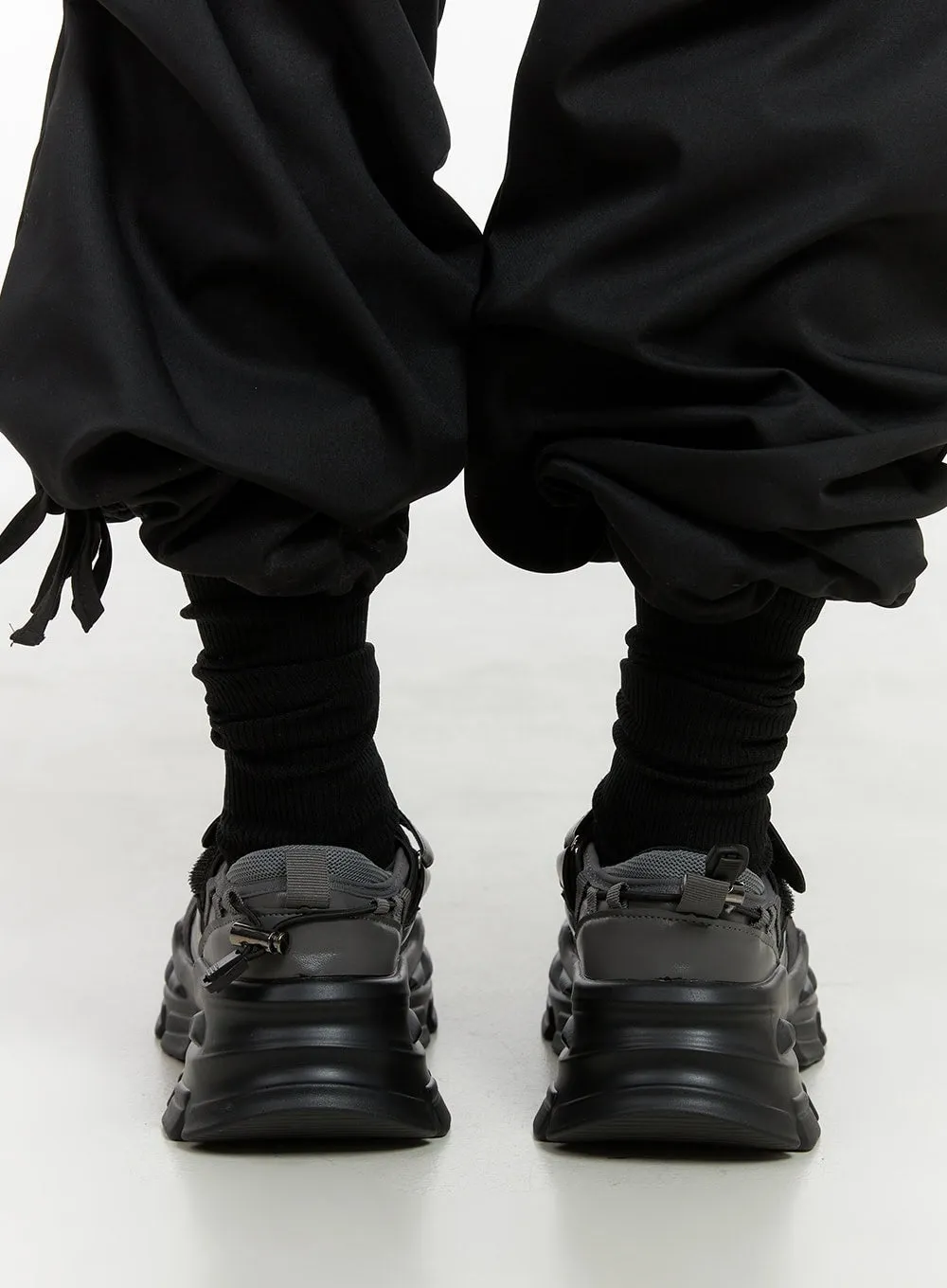 Chunky Leather Mary Jane Sneakers CS419 sold by Lewkin product image thumbnail 4