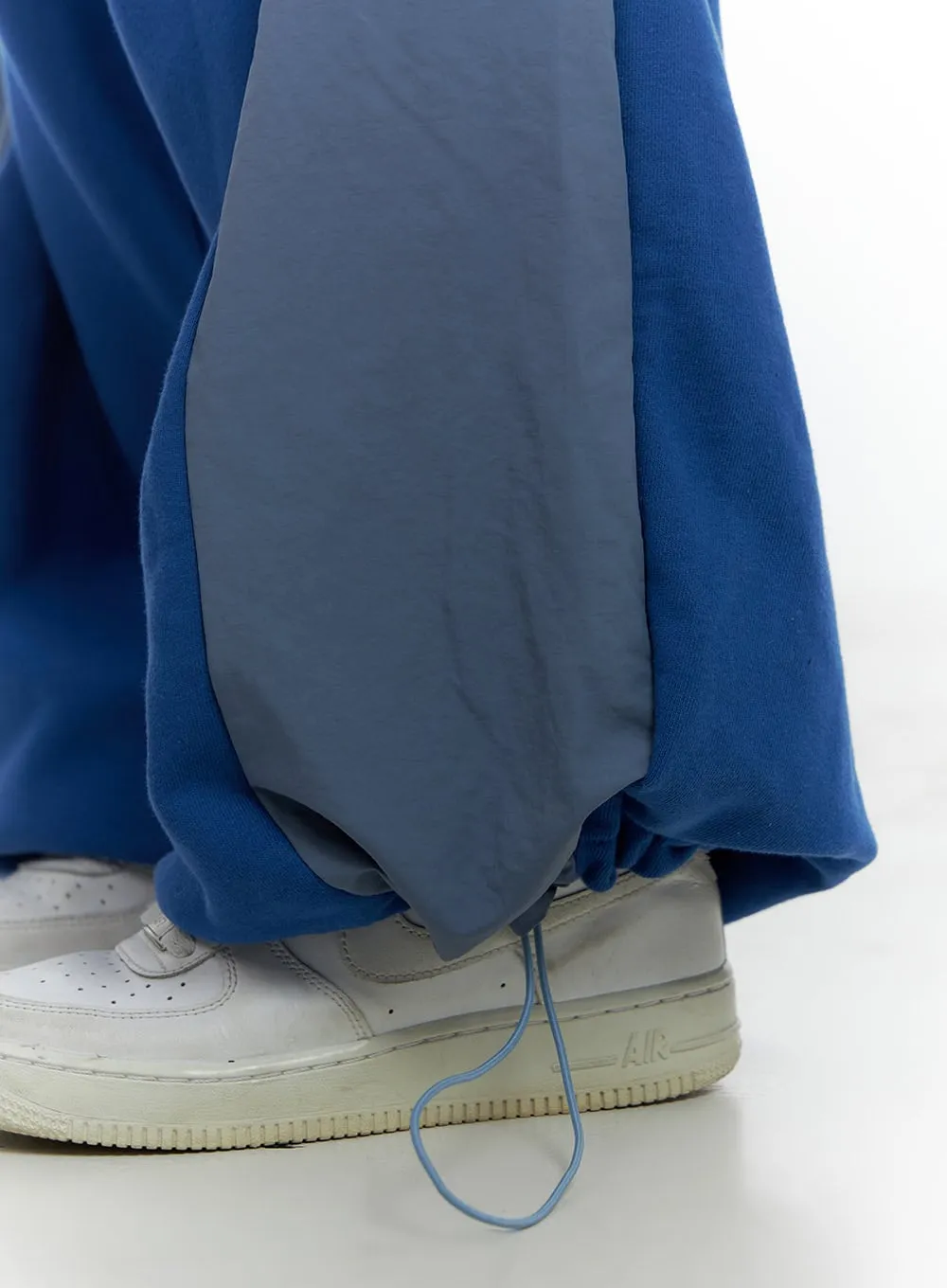 Banded Mixed Color Nylon Sweatpants CS420 sold by Lewkin product image thumbnail 5