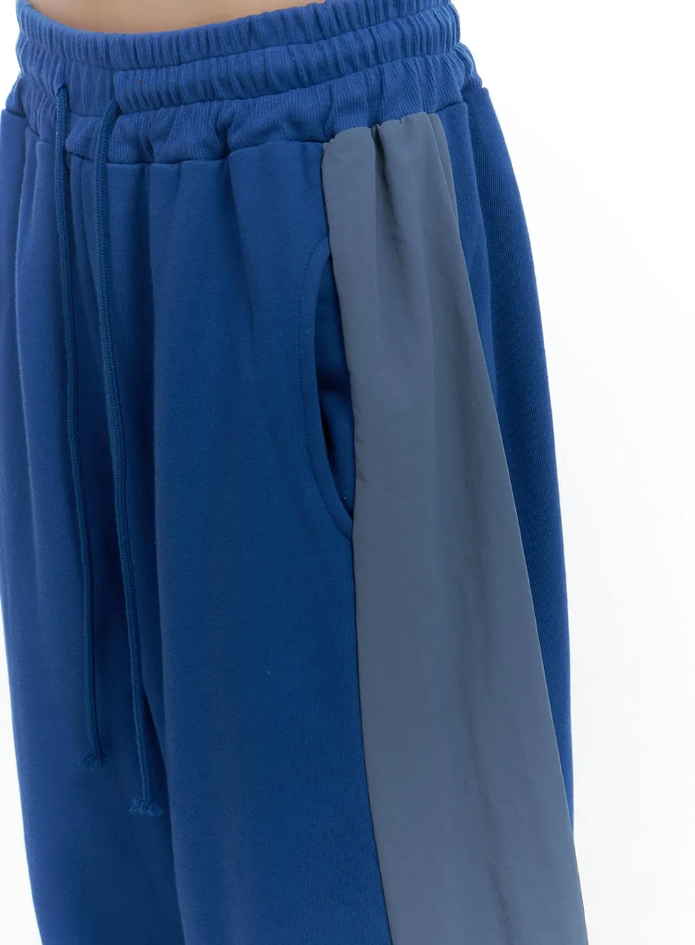 Banded Mixed Color Nylon Sweatpants CS420 sold by Lewkin product image thumbnail 3