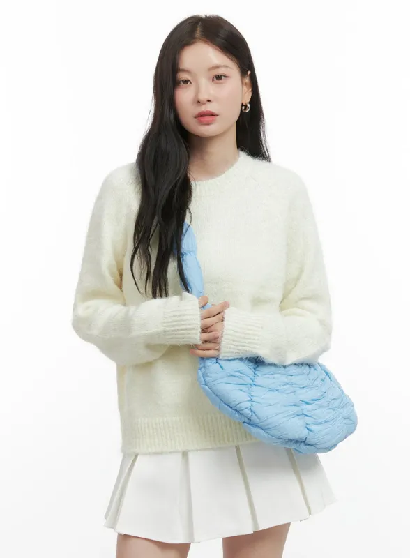 Quilted Charm Crossbody Bag OS423 sold by Lewkin