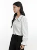 Fluttering Frill Buttoned Blouse OS423 sold by Lewkin