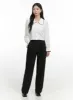 Fluttering Frill Buttoned Blouse OS423 sold by Lewkin