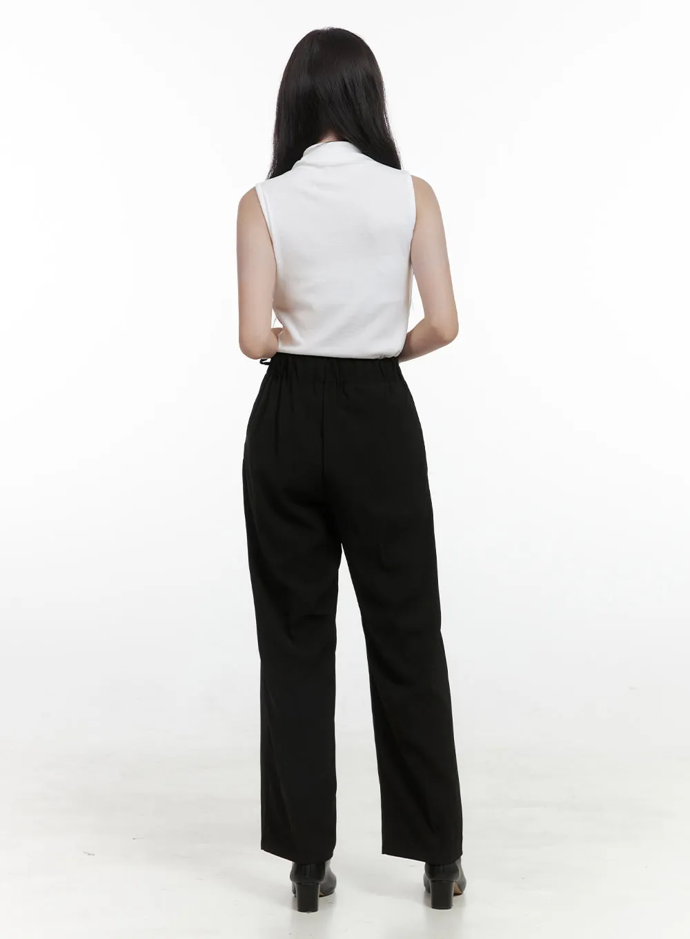 Solid Turtle Neck Camisole OS423 sold by Lewkin product image thumbnail 3