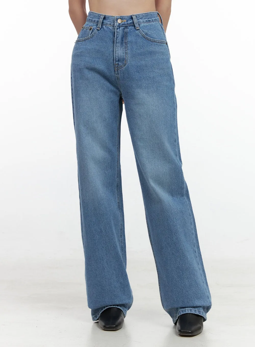 Scout Straight Fit Wide Leg Denim OS423 sold by Lewkin product image thumbnail 2