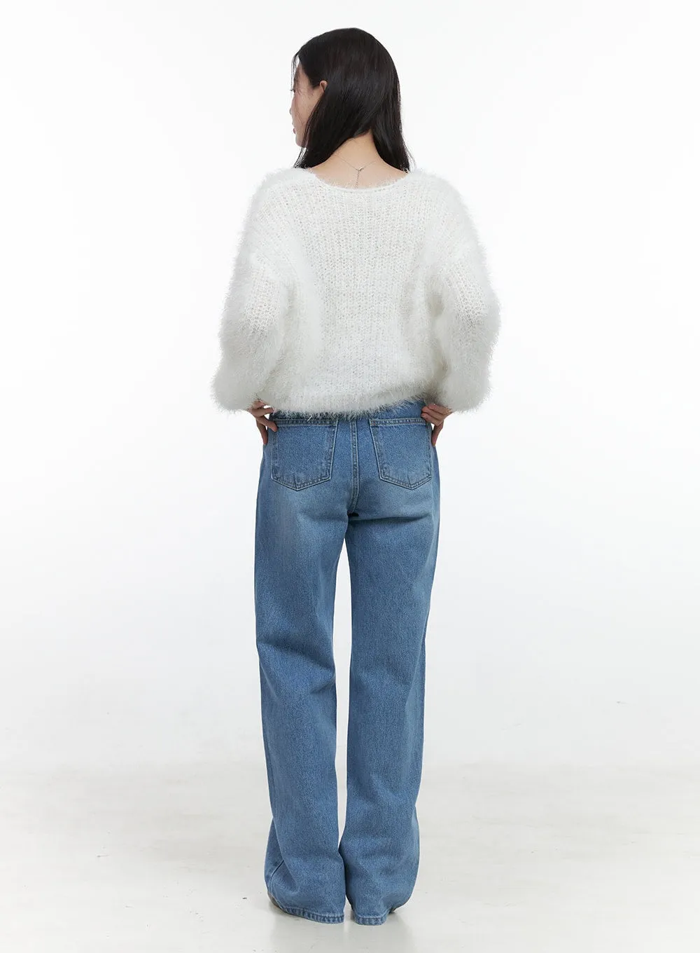 Scout Straight Fit Wide Leg Denim OS423 sold by Lewkin product image thumbnail 5