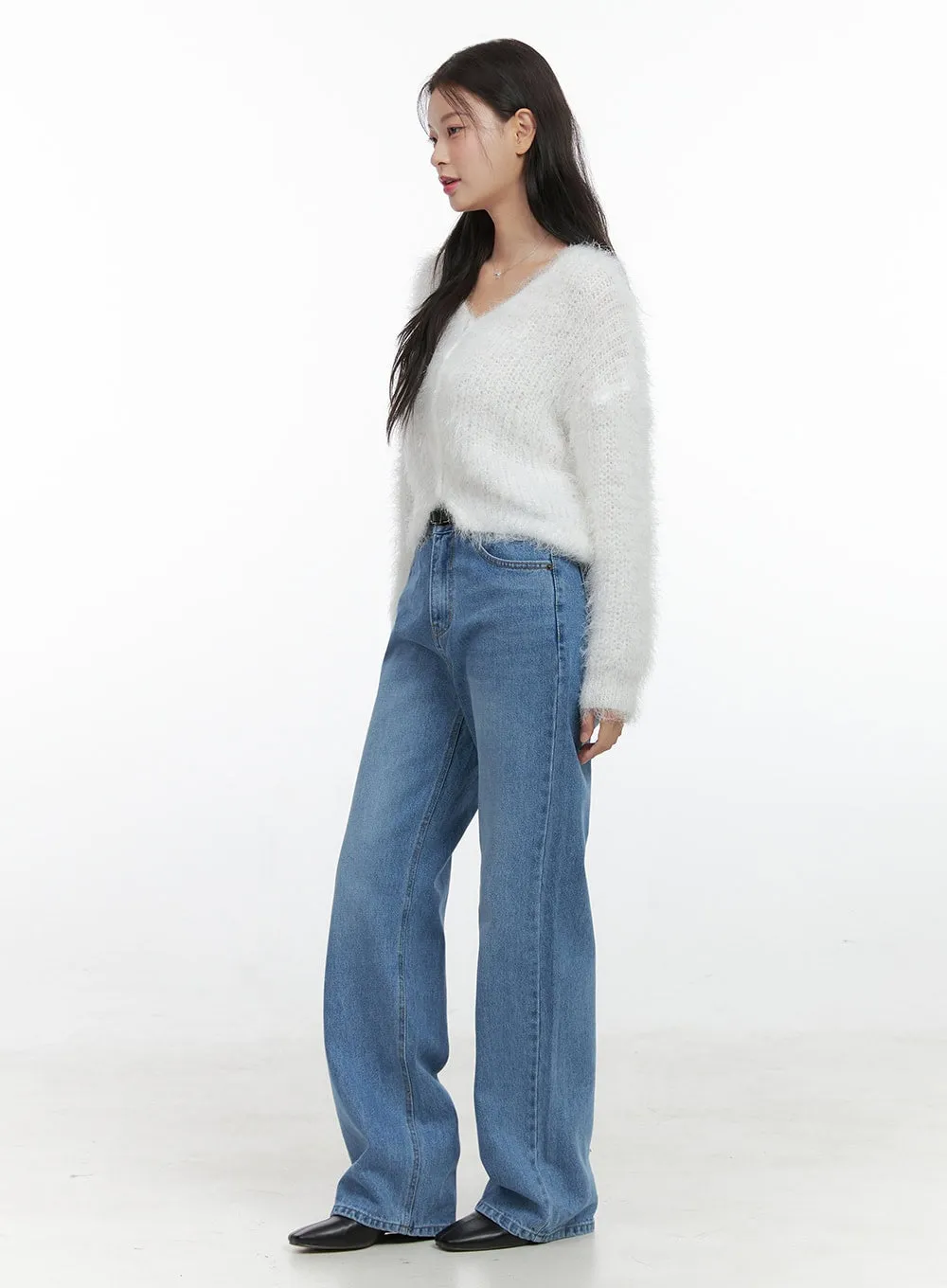 Scout Straight Fit Wide Leg Denim OS423 sold by Lewkin product image thumbnail 3