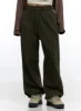 Side-Buttoned Wide-Leg Sweatpants CS424 sold by Lewkin