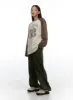 Side-Buttoned Wide-Leg Sweatpants CS424 sold by Lewkin