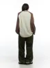 Side-Buttoned Wide-Leg Sweatpants CS424 sold by Lewkin