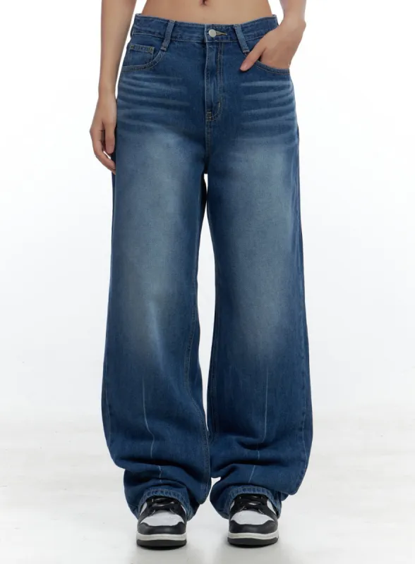 Chanel Washed Sky Wide Fit Denim CS424 sold by Lewkin