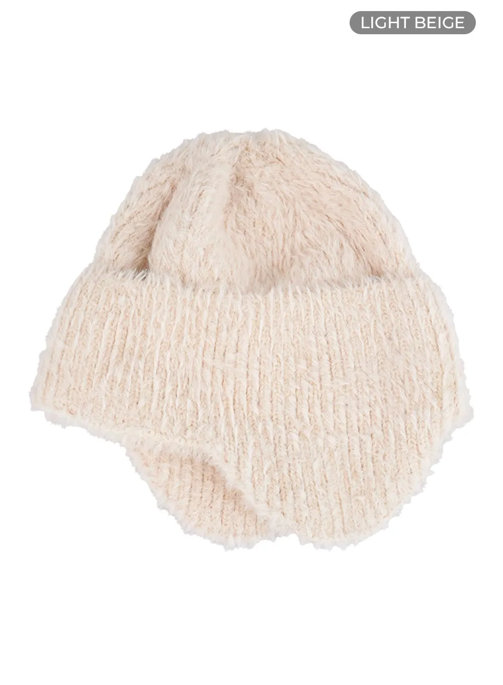 Boucle Knit Beanie CS424 sold by Lewkin product image thumbnail 5