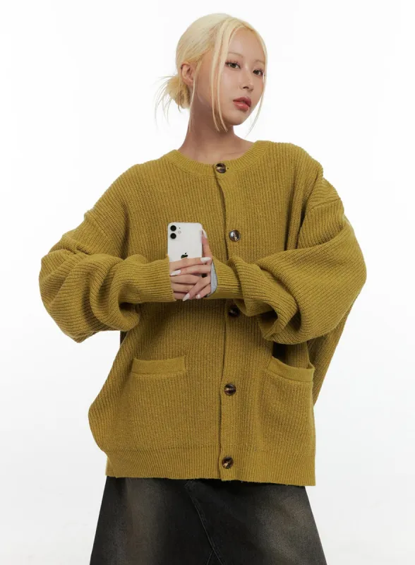 Relaxed Fit Cozy Cardigan CS425 sold by Lewkin