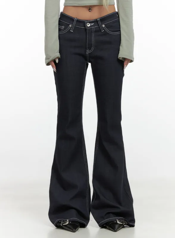 Jolie Classic SlimFit Cotton Bootcut Jeans CS425 sold by Lewkin