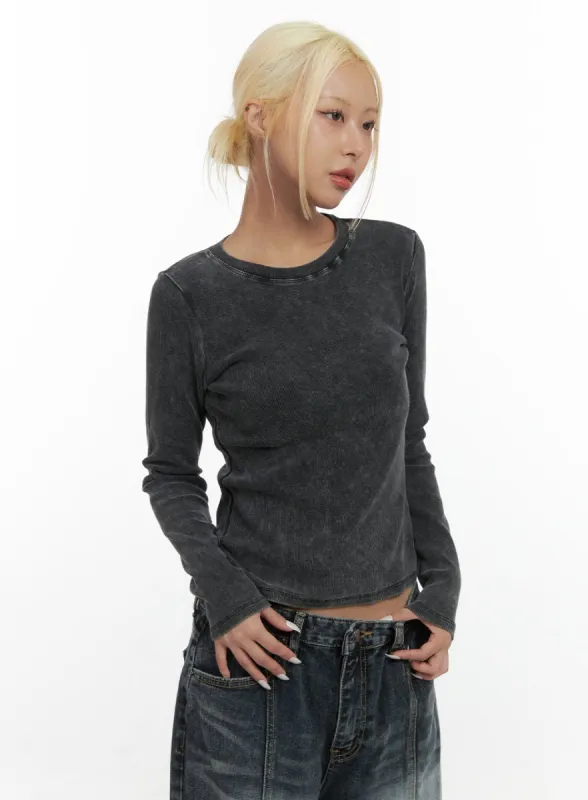 SoftWash Cozy Pigment Long Sleeve CS426 sold by Lewkin