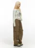Stylish Wide Leg Cargo Pants CS426 sold by Lewkin