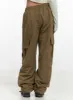 Stylish Wide Leg Cargo Pants CS426 sold by Lewkin