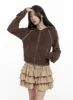 Stitched Terry Zip-Up Hoodie CS430 sold by Lewkin