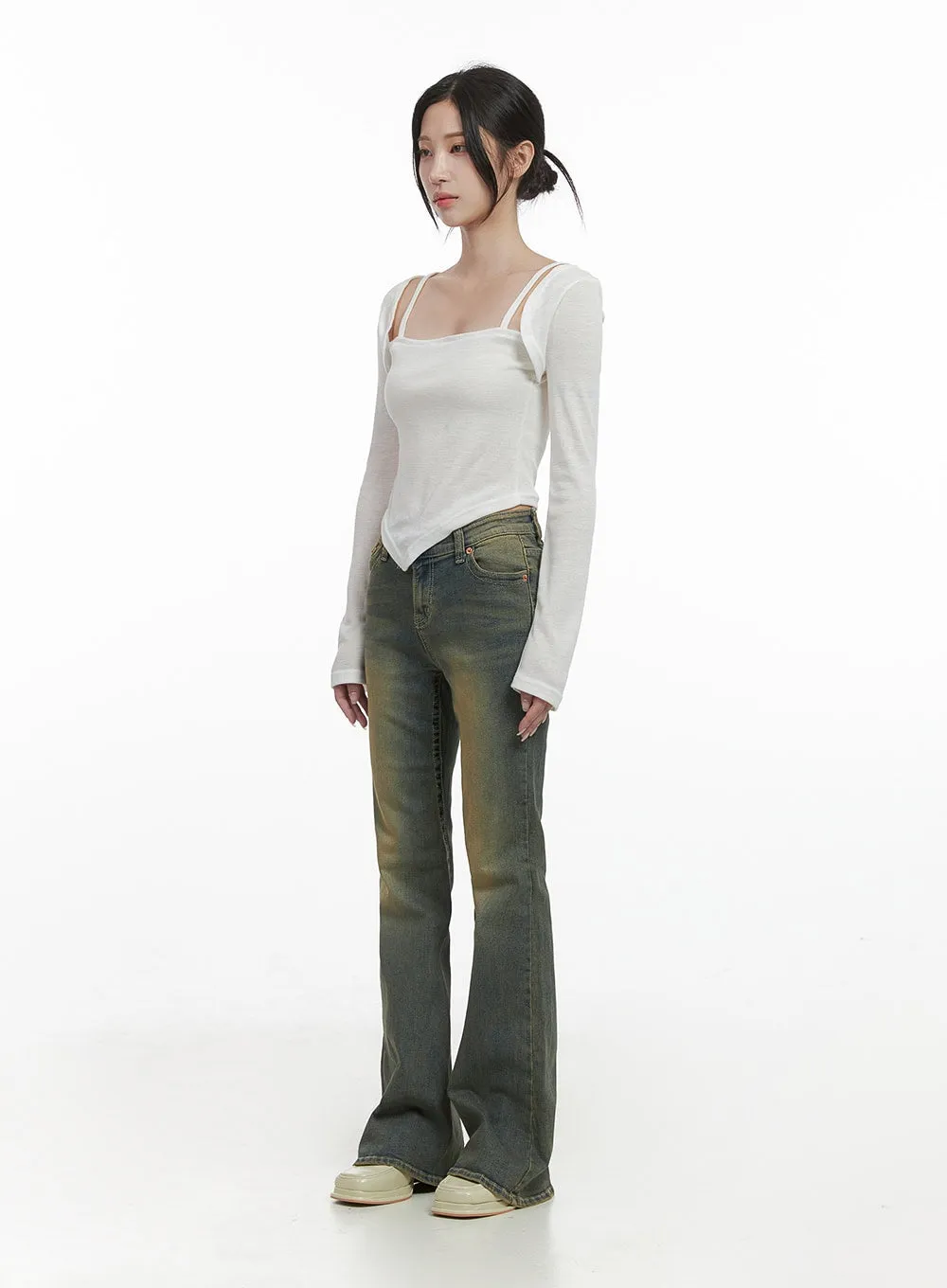 Sleek Fit Long Sleeve Bolero CS430 sold by Lewkin product image thumbnail 2