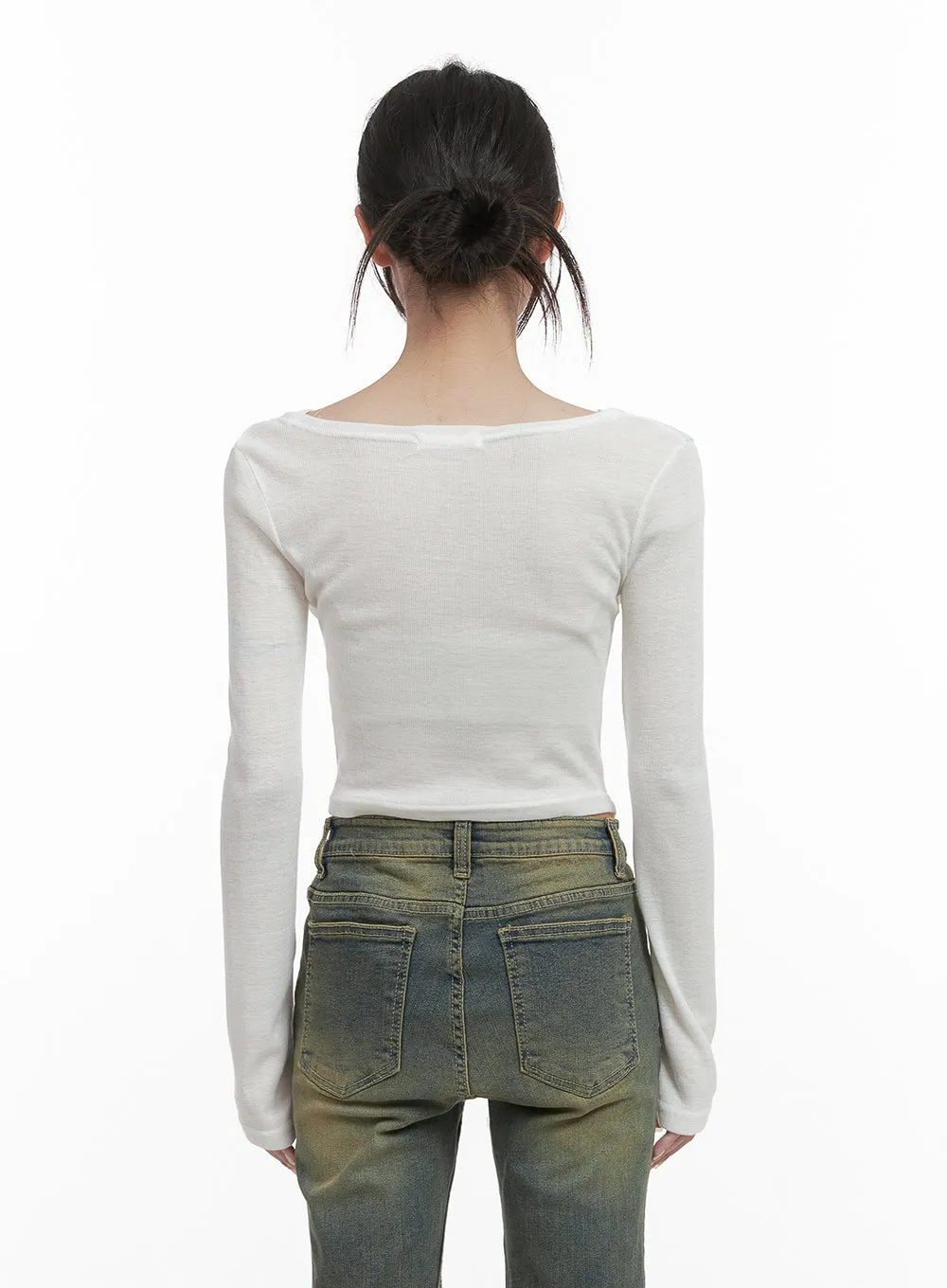 Sleek Fit Long Sleeve Bolero CS430 sold by Lewkin product image thumbnail 5