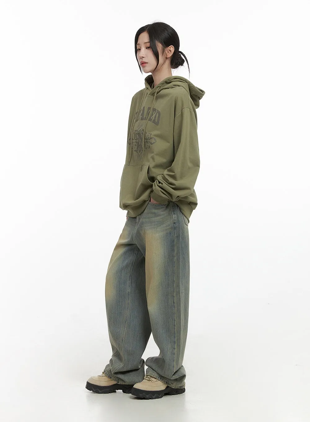 SnugFit Graphic Cotton Hoodie CS430 sold by Lewkin product image thumbnail 5