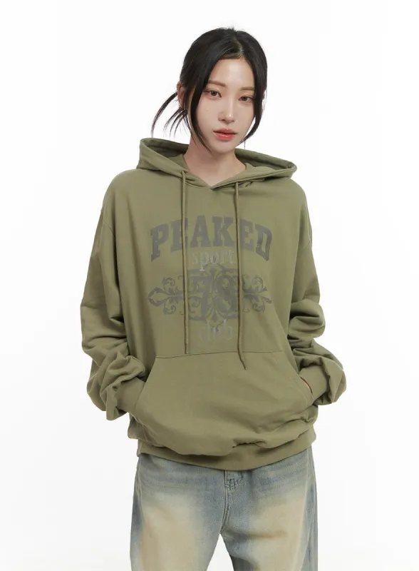 SnugFit Graphic Cotton Hoodie CS430 sold by Lewkin