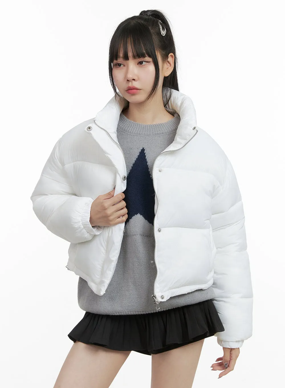 Metallic Lock Hair Clip OO401 sold by Lewkin product image thumbnail 2