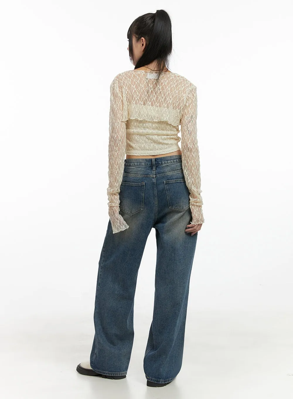 Lace Tube Top and Bolero Set OO401 sold by Lewkin product image thumbnail 4