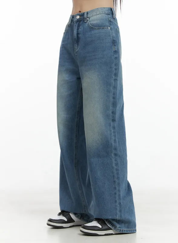 Paige Wide Fit Denim Jeans OO401 sold by Lewkin