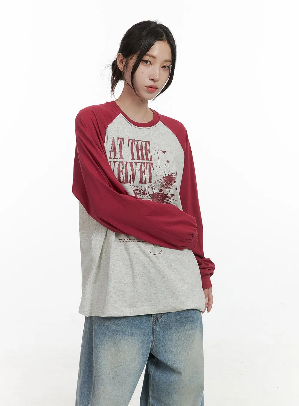 SnugFit Cotton Graphic Sweatshirt CO402 sold by Lewkin