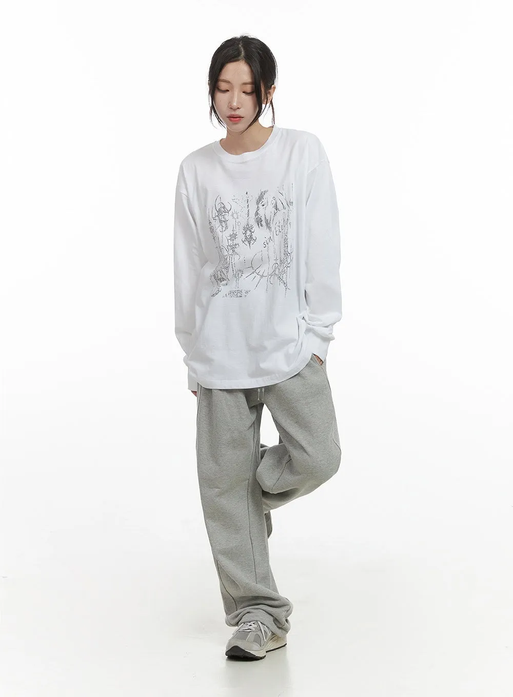 Comfy Cotton Banded Joggers CO402 sold by Lewkin product image thumbnail 2