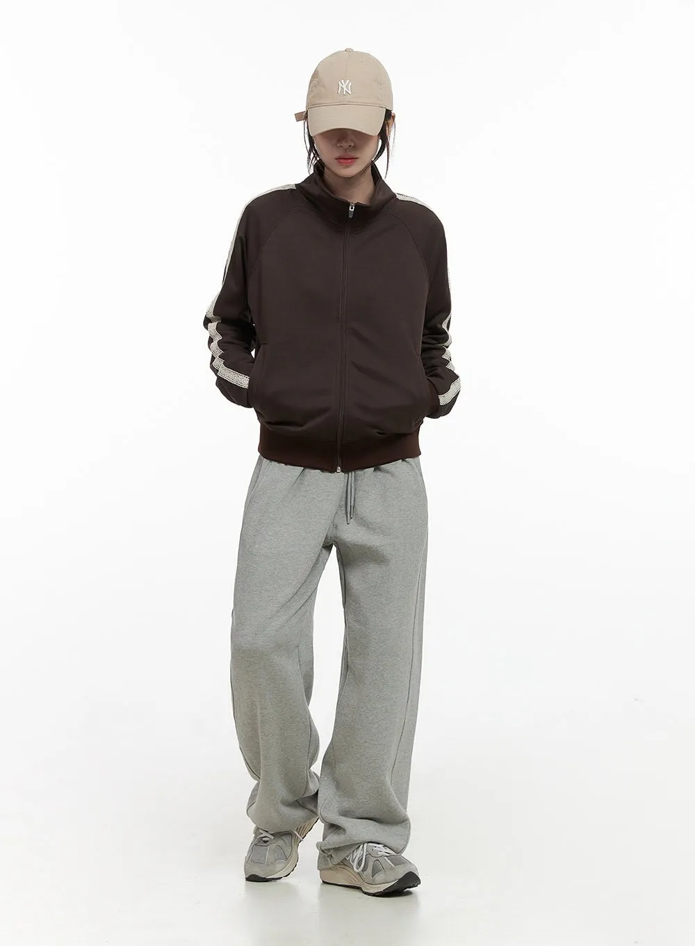 Chic Zip-Front Polyester Spandex Jacket CO402 sold by Lewkin product image thumbnail 4