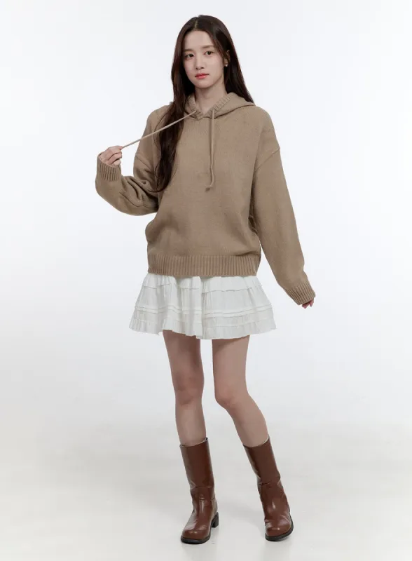 Frill Banded Mini Skirt OO407 sold by Lewkin
