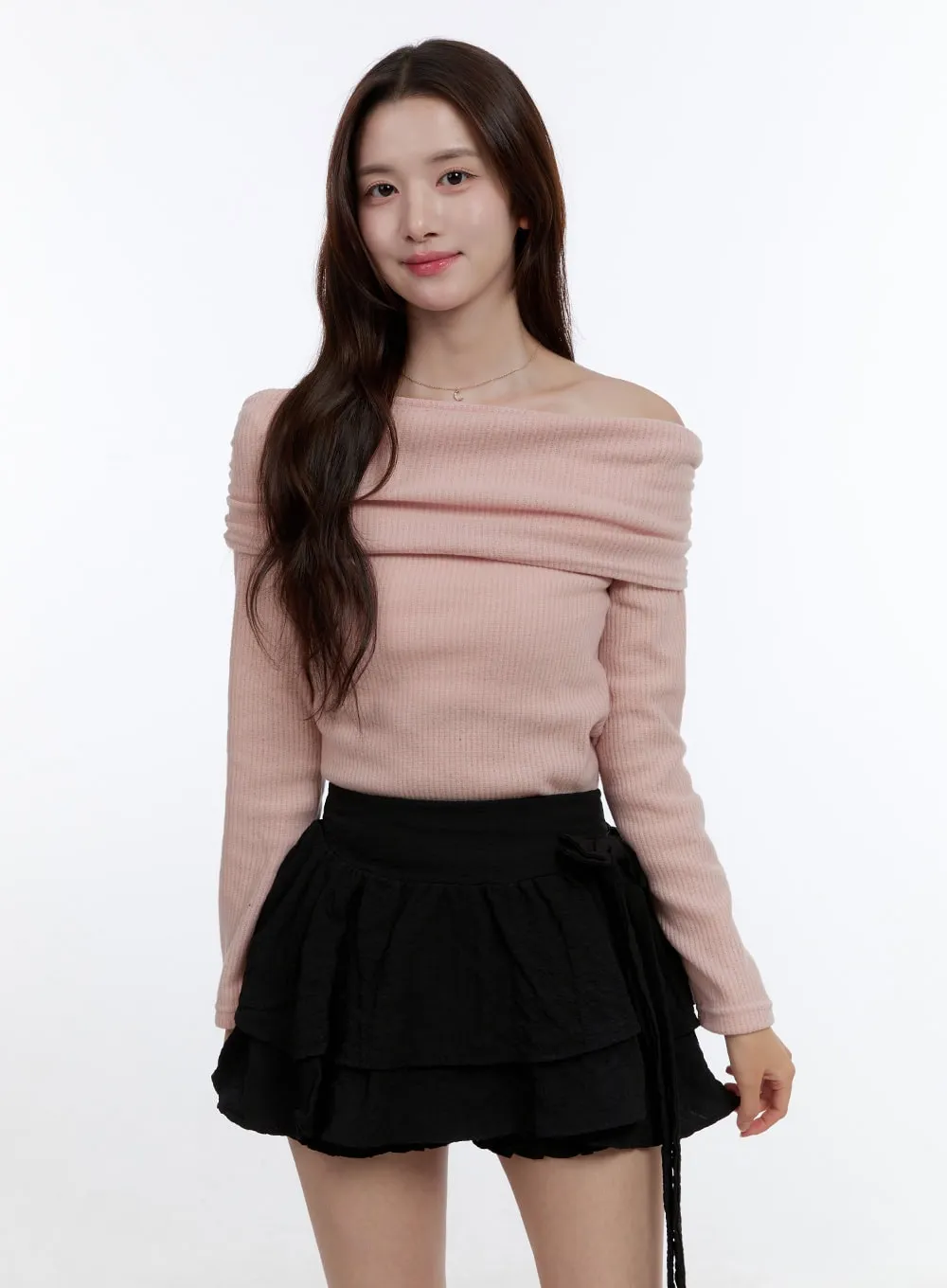 Elegant Off Shoulder Long Sleeve OO407 sold by Lewkin