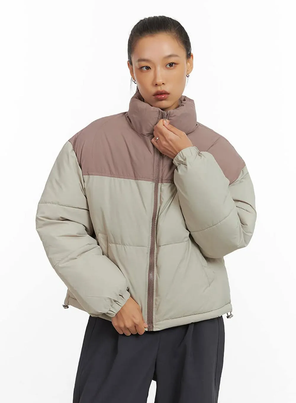 FrostyNight Long Sleeve Puffer Jacket IO409 sold by Lewkin