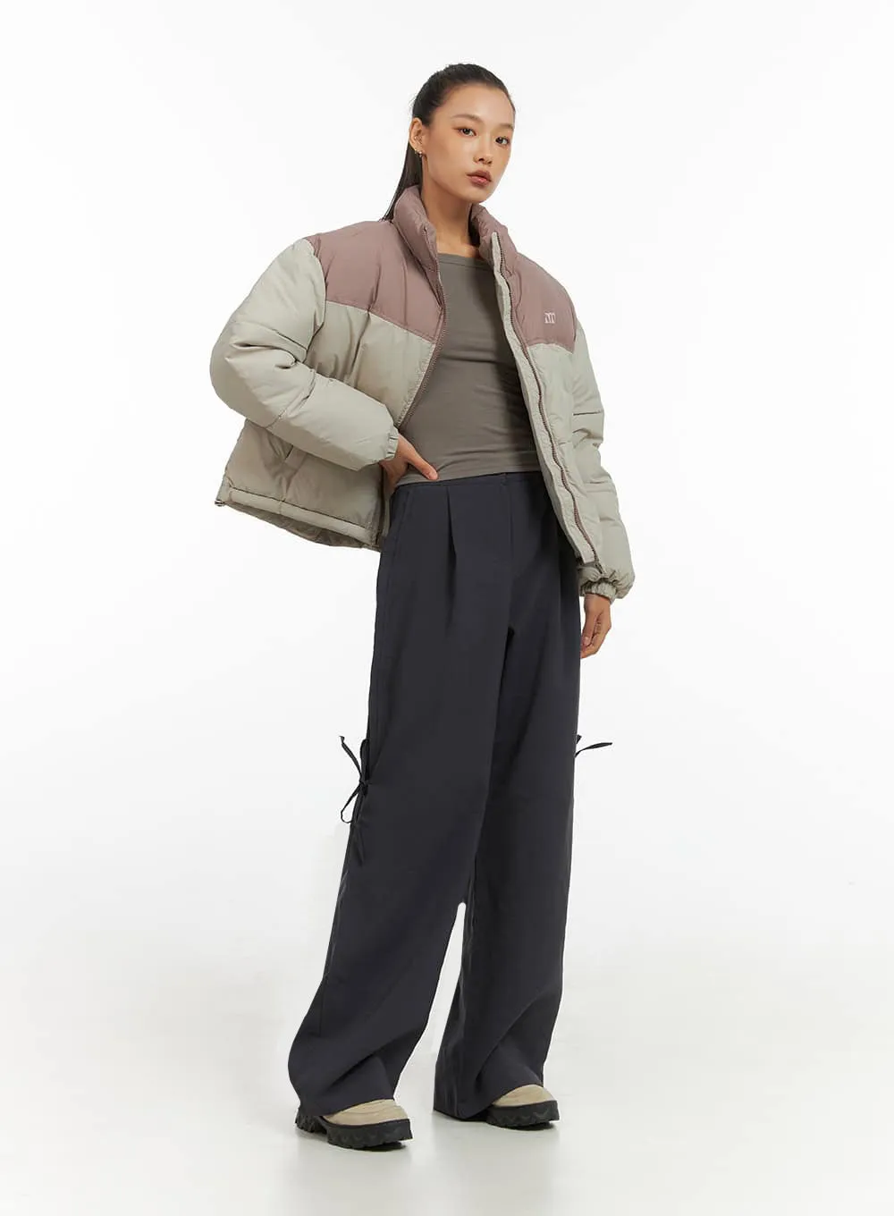 FrostyNight Long Sleeve Puffer Jacket IO409 sold by Lewkin product image thumbnail 2