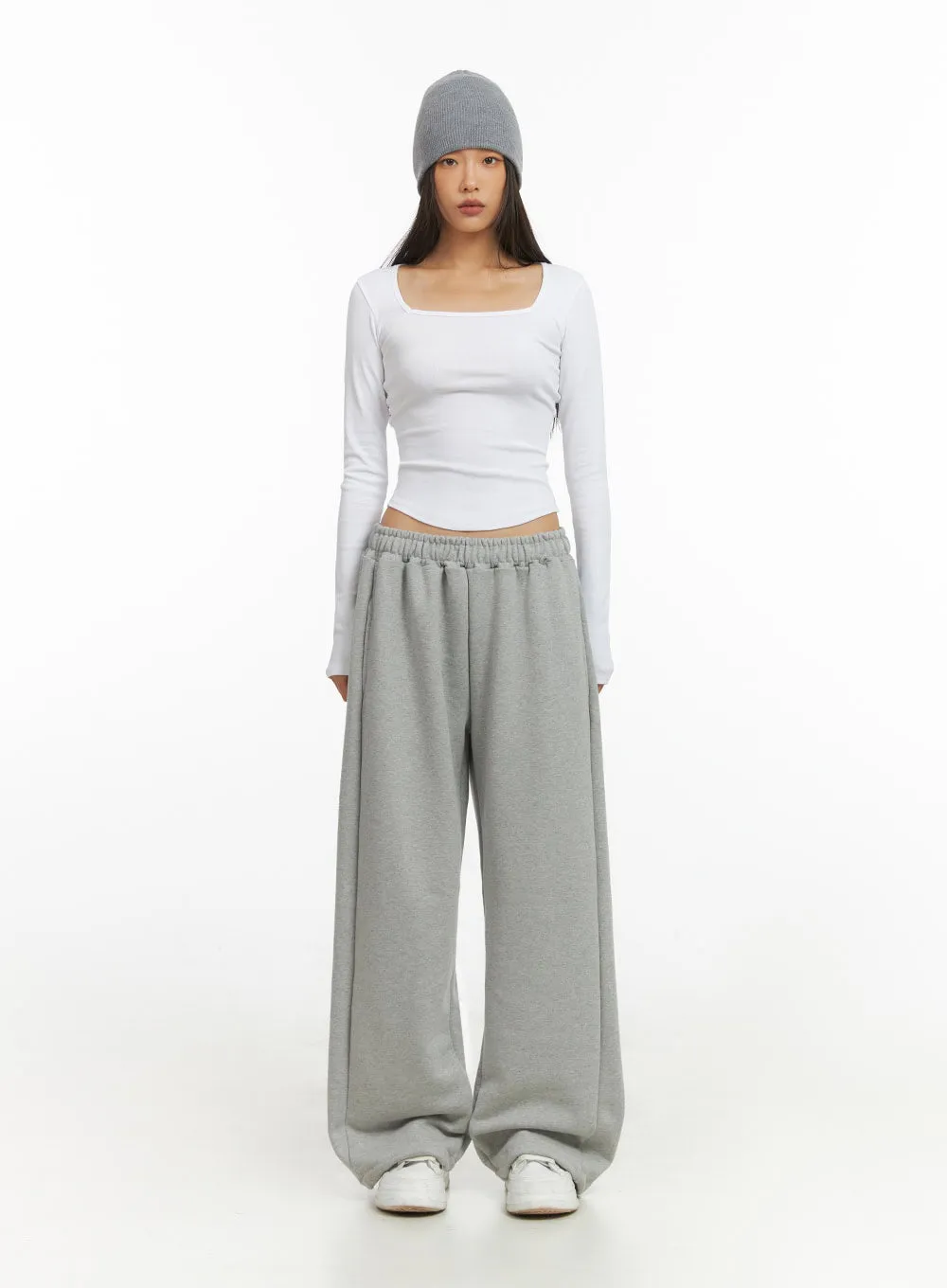 Square Neck SlimFit Long Sleeve Shirt IO409 sold by Lewkin product image thumbnail 4