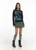 Cargo Chic Denim Skirt IO409 sold by Lewkin