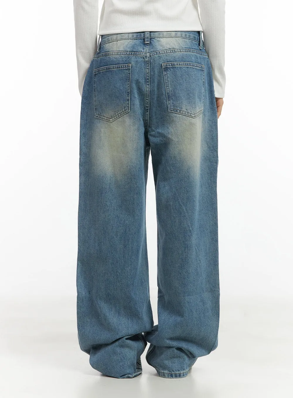 Julia Vintage Washed Denim Jeans CO410 sold by Lewkin product image thumbnail 5