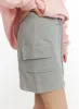 Cargo Sweat Mini Skirt CF415 sold by Lewkin