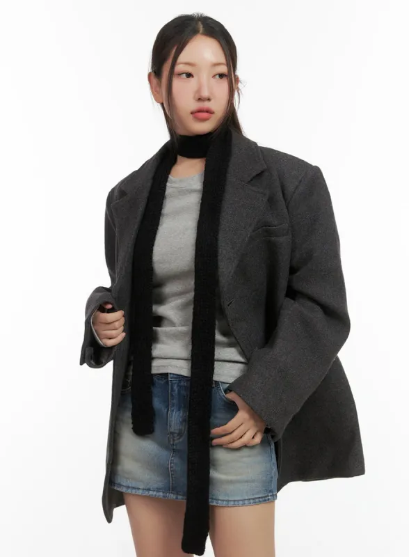 Cozy Chic Oversize Blazer CO417 sold by Lewkin