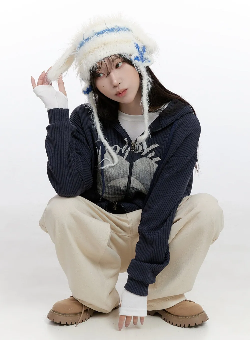 Comfy Hooded Graphic Hoodie CO418 sold by Lewkin