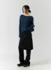 Soft Boat Neck Knit Sweater CN329 sold by Lewkin