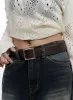 Faux Leather Square Belt CO422 sold by Lewkin