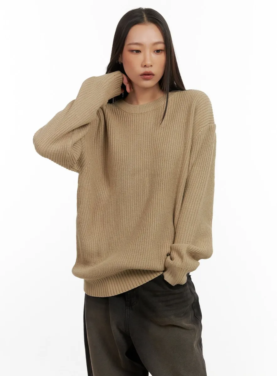 Cozy Knit Oversized Sweater CO424 sold by Lewkin